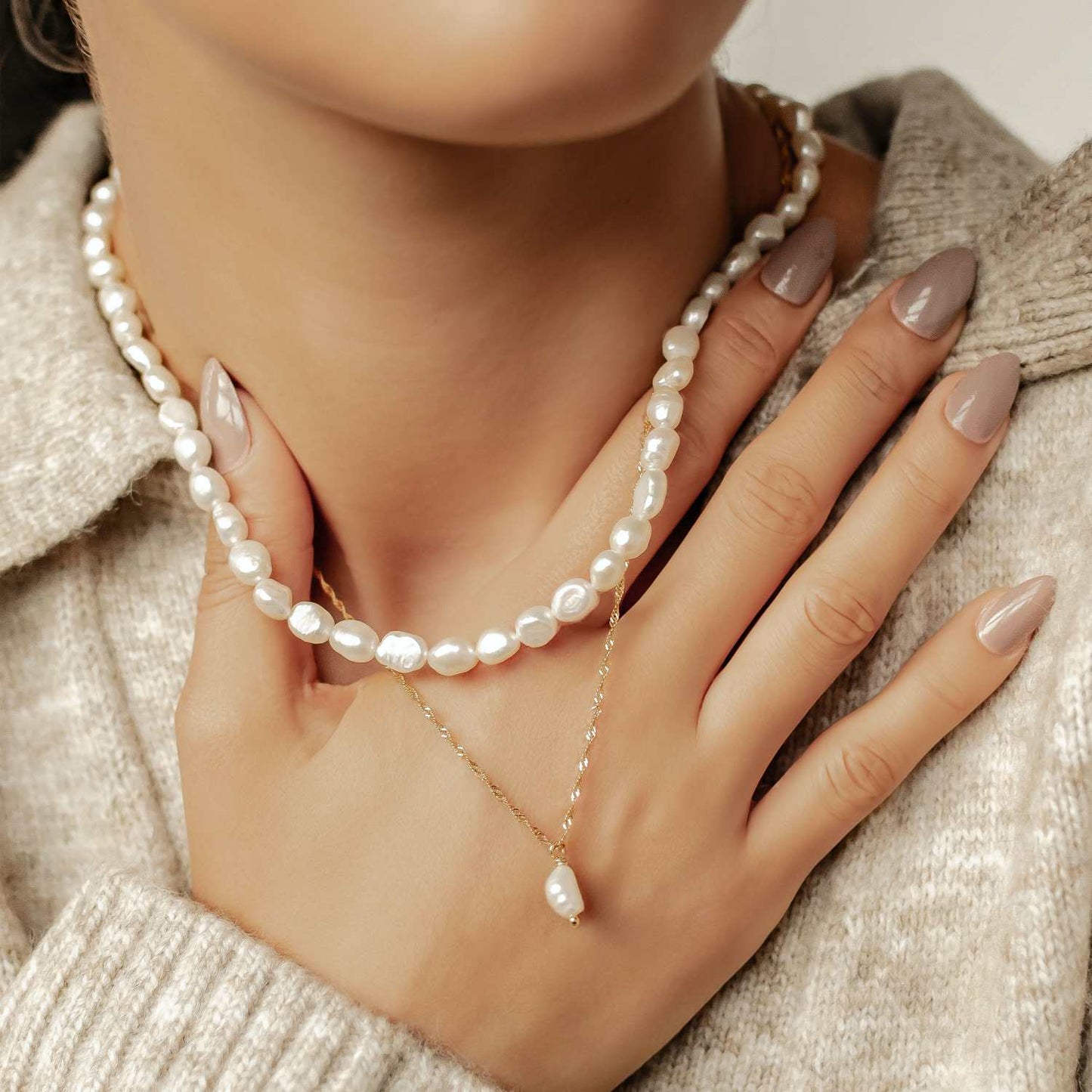 Harmony Necklace Set Sterling Silver