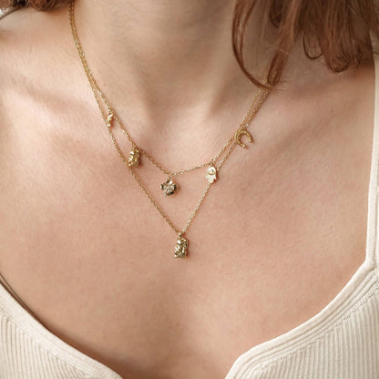 Lucky Charms Pendant Necklace Sterling Silver