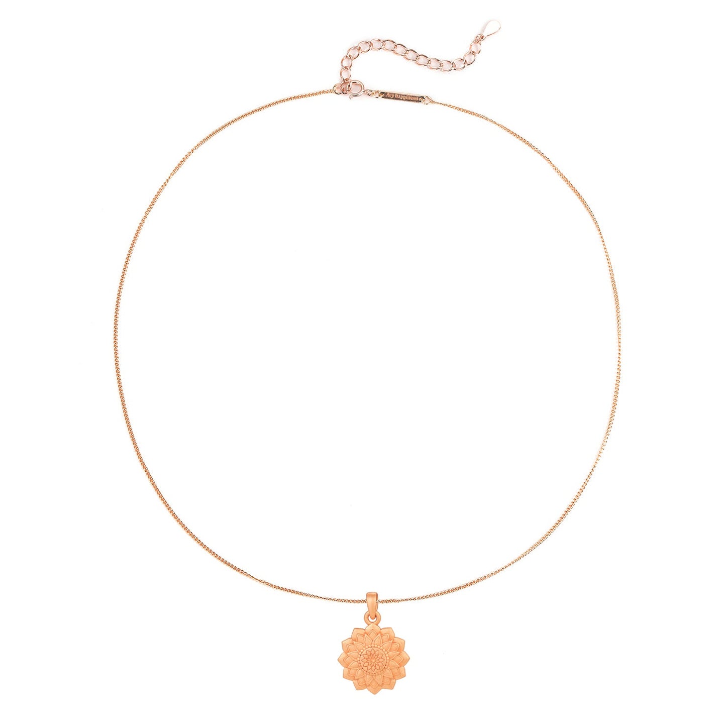 Mandala Pendant Necklace for Harmony Sterling Silver