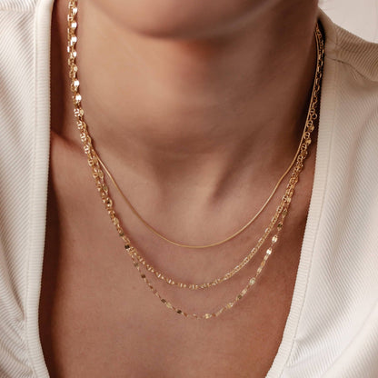 Mariner Chain Necklace Sterling Silver