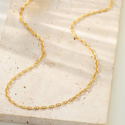 Mariner Chain Necklace Sterling Silver
