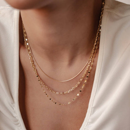 Mariner Chain Necklace Sterling Silver