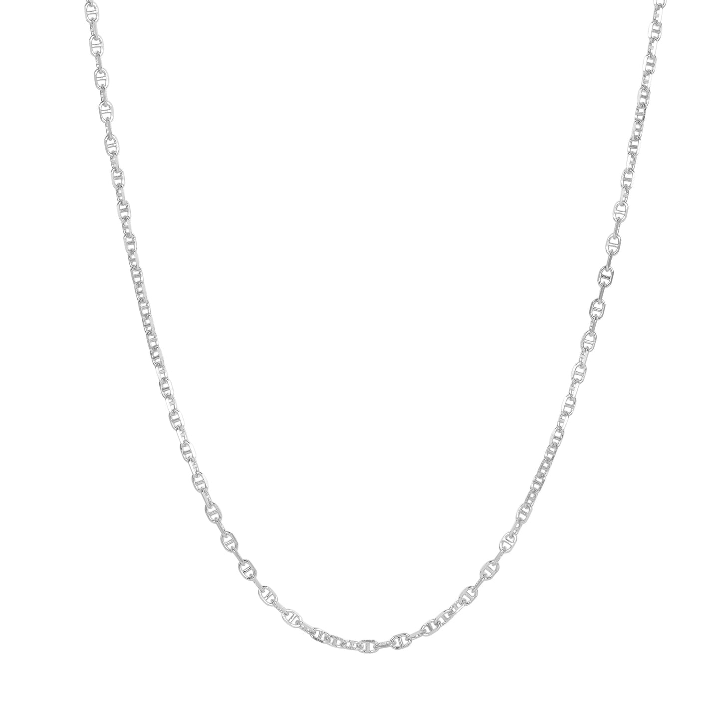 Mariner Chain Necklace Sterling Silver