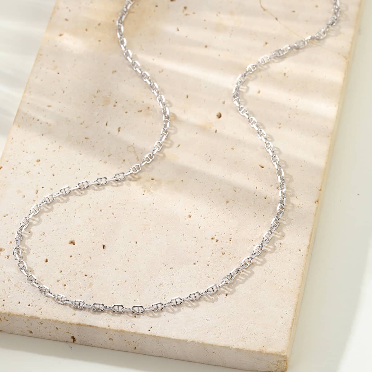 Mariner Chain Necklace Sterling Silver