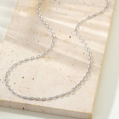 Mariner Chain Necklace Sterling Silver