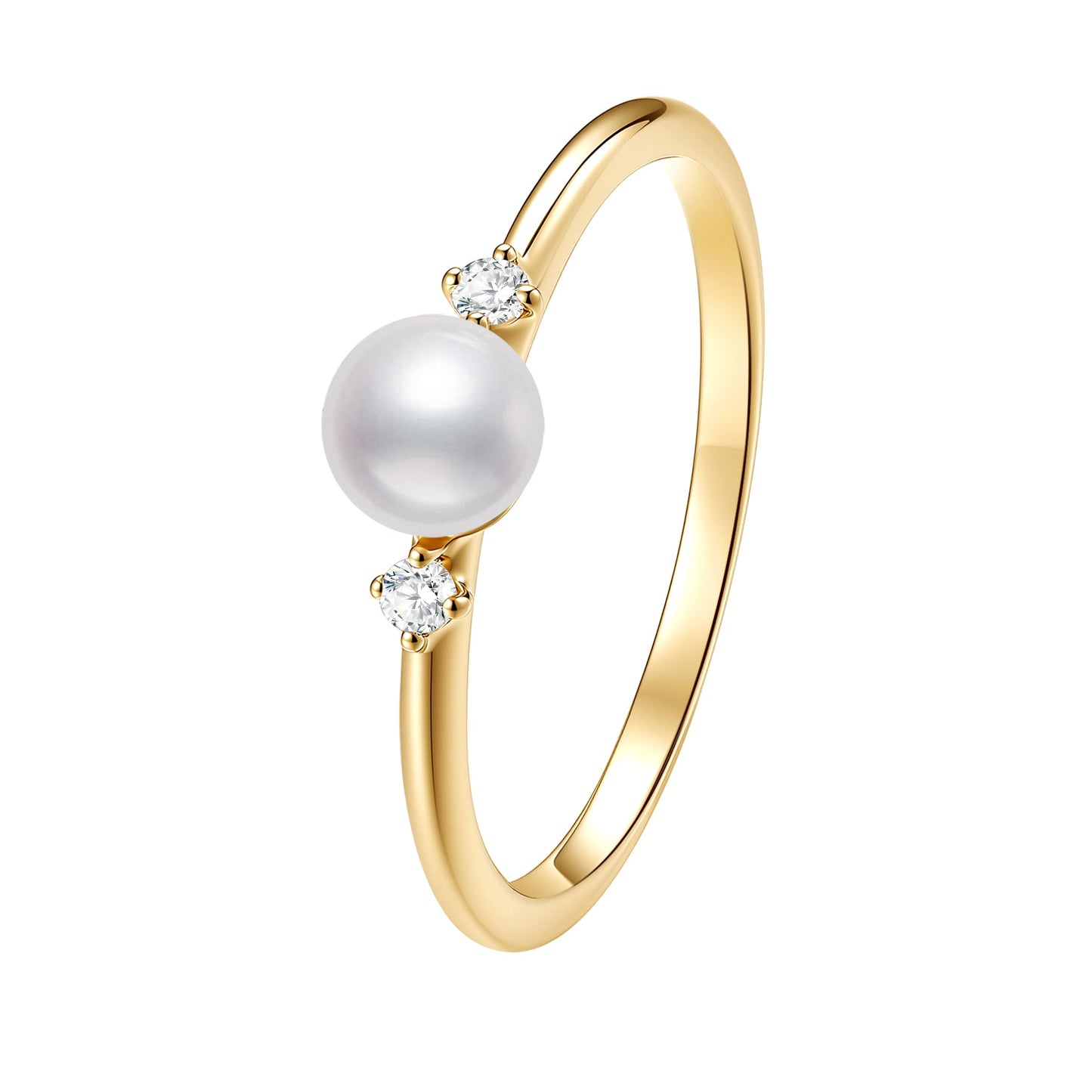 New Beginnings Pearl Ring 14K Gold