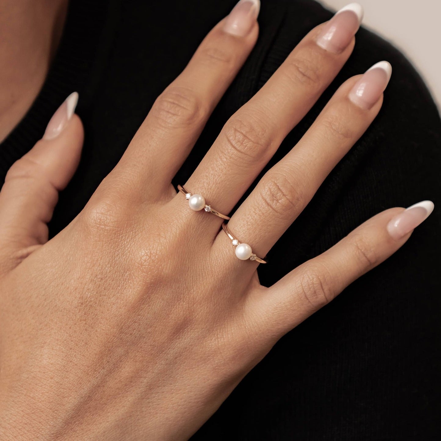 New Beginnings Pearl Ring 14K Gold