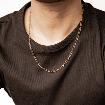 Paperclip Chain Necklace Waterproof