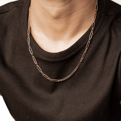 Paperclip Chain Necklace Waterproof
