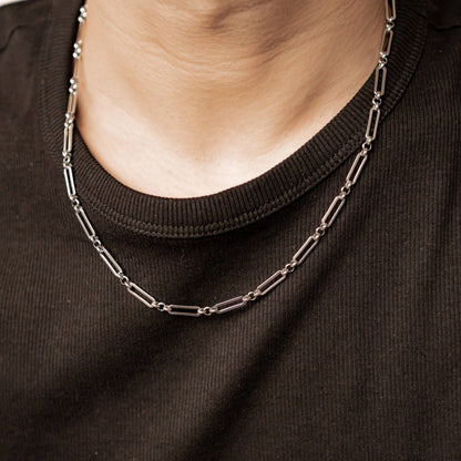 Paperclip Chain Necklace Waterproof