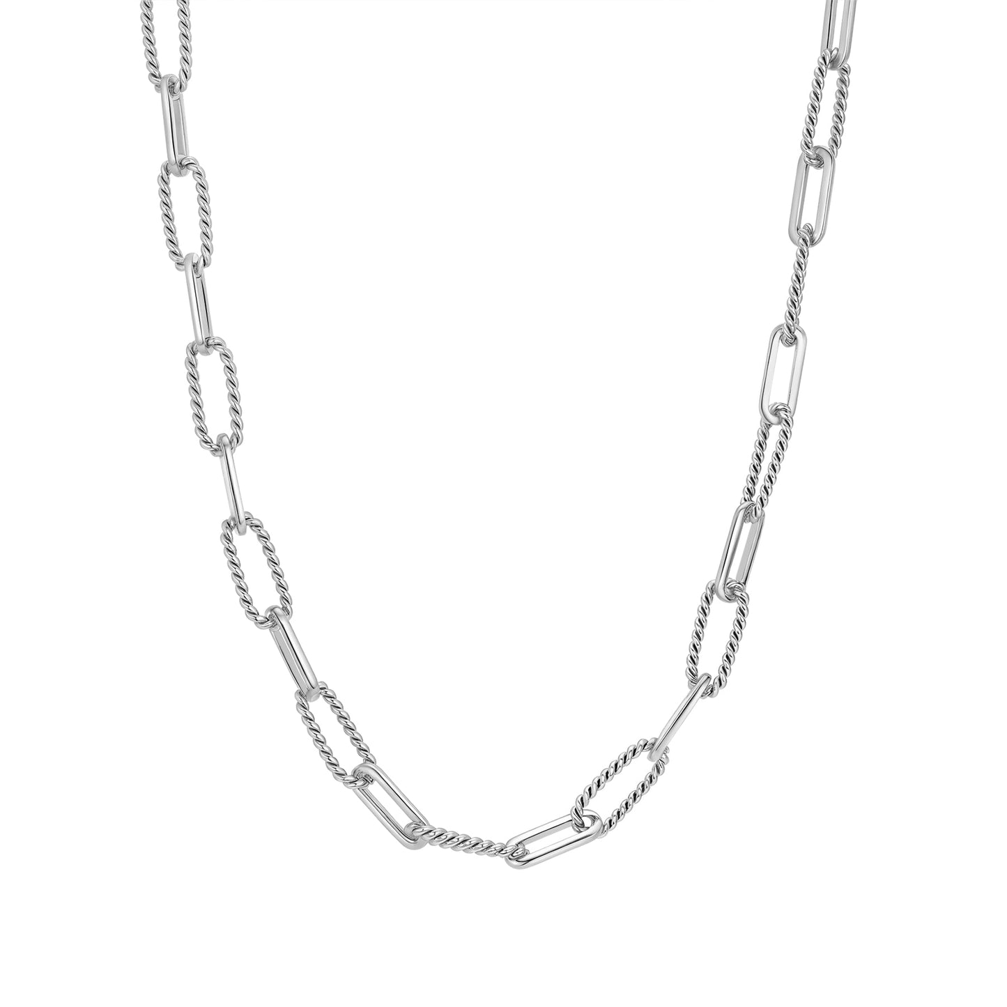 Paperclip Chain Necklace Waterproof
