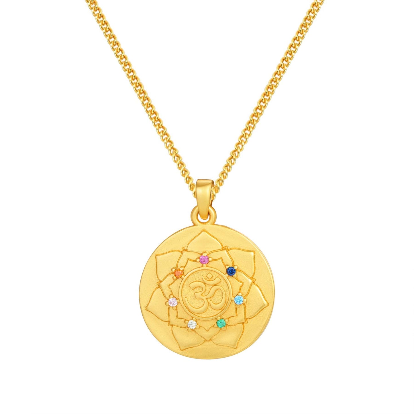 Peace and Positivity Pendant Necklace for Self-Knowledge Sterling Silver