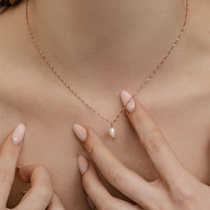 Pearl Jewelry Set Sterling Silver