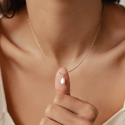 Pearl Jewelry Set Sterling Silver