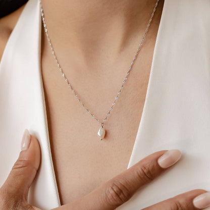 Pearl Jewelry Set Sterling Silver