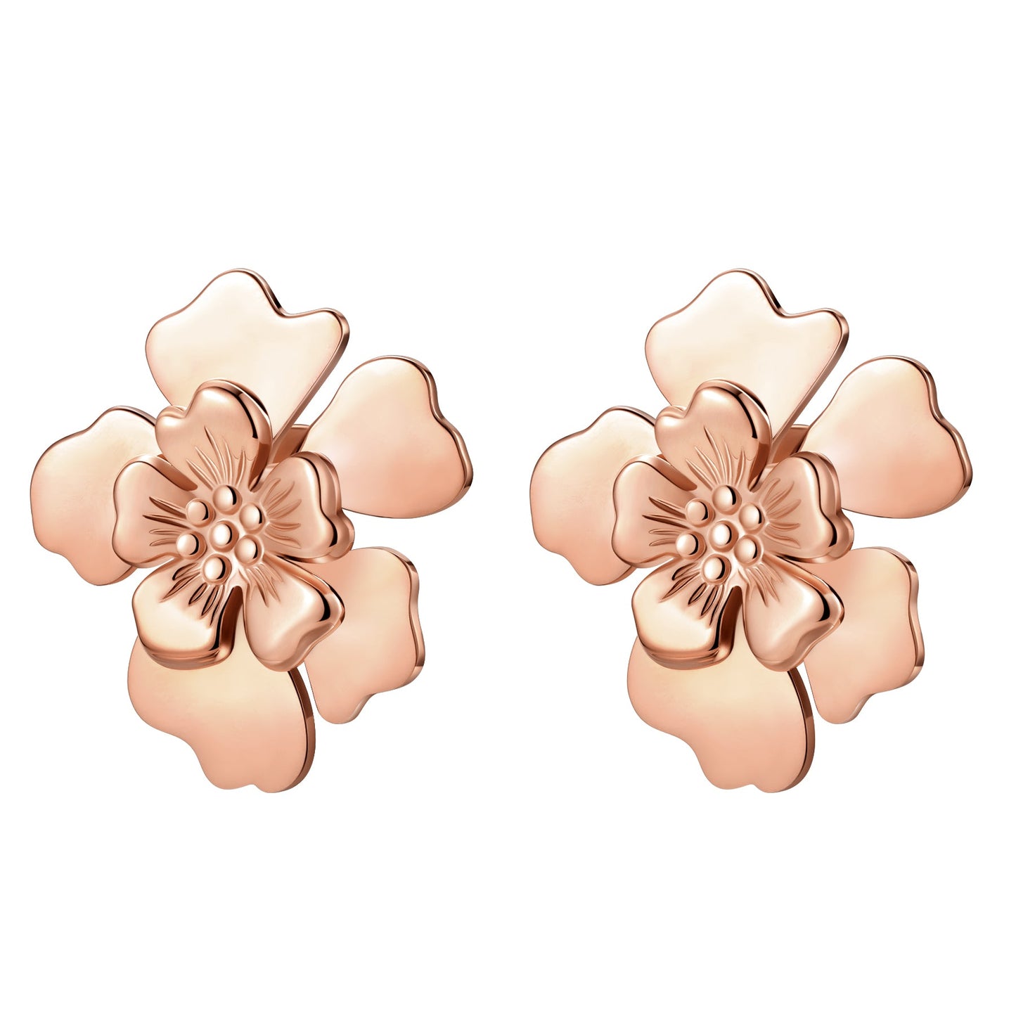 Petal Blossom Statement Earrings Waterproof