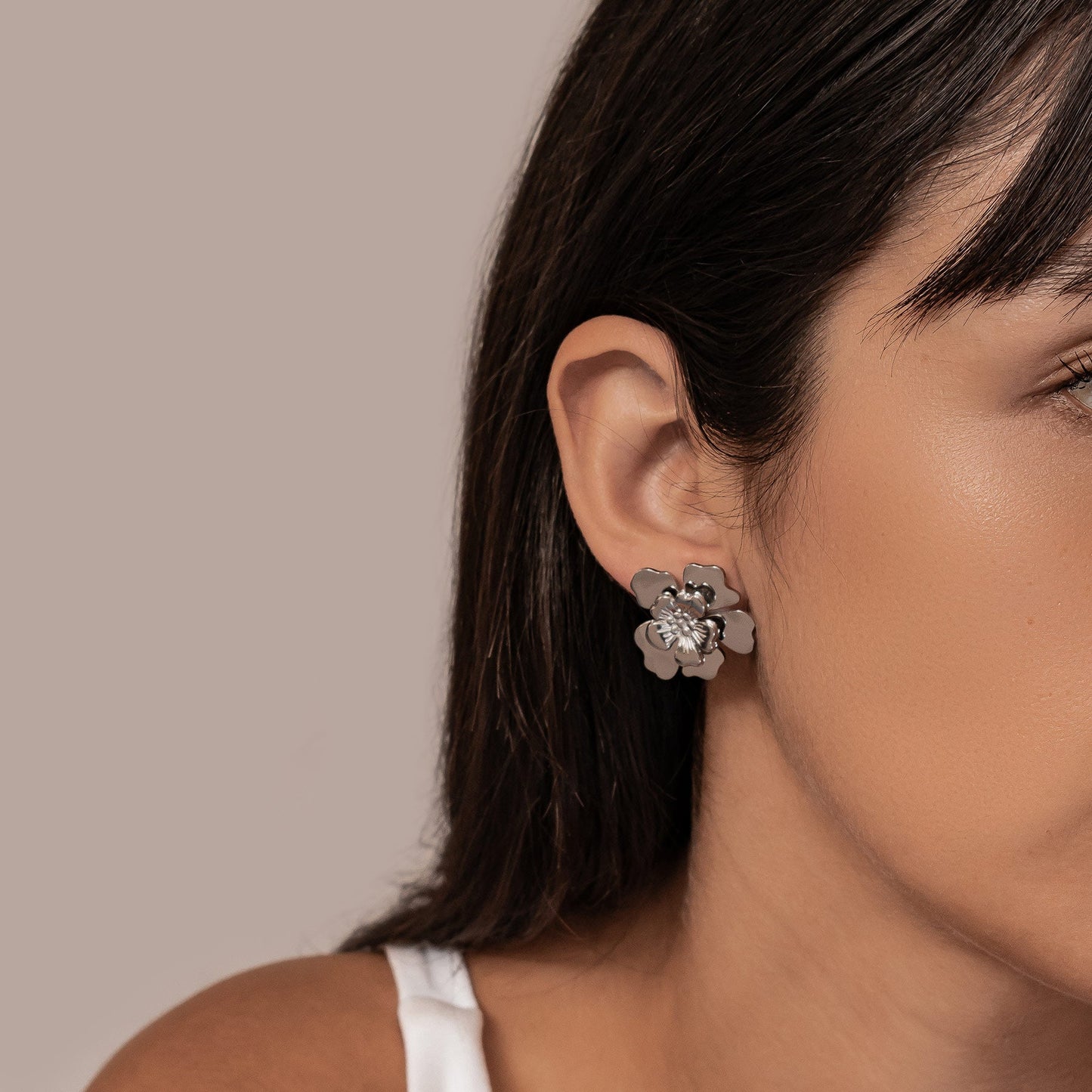 Petal Blossom Statement Earrings Waterproof