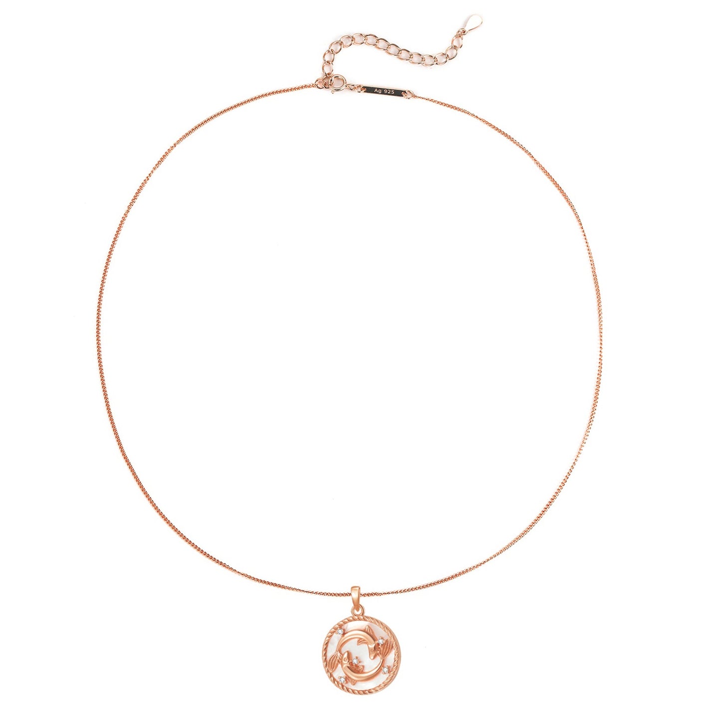 Pisces Zodiac Pendant Necklace