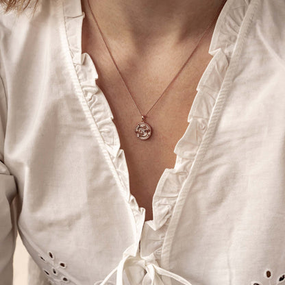 Pisces Zodiac Pendant Necklace