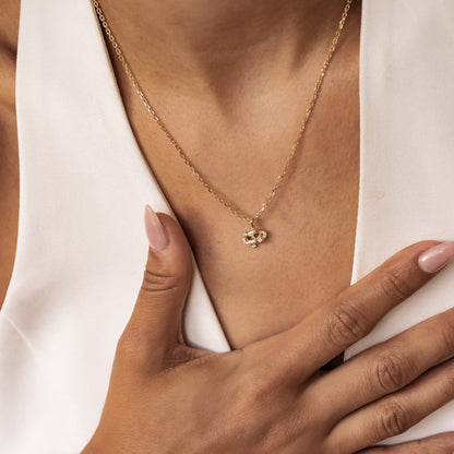 Planet Pendant Necklace Sterling Silver