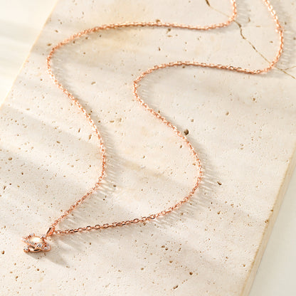 Planet Pendant Necklace Sterling Silver