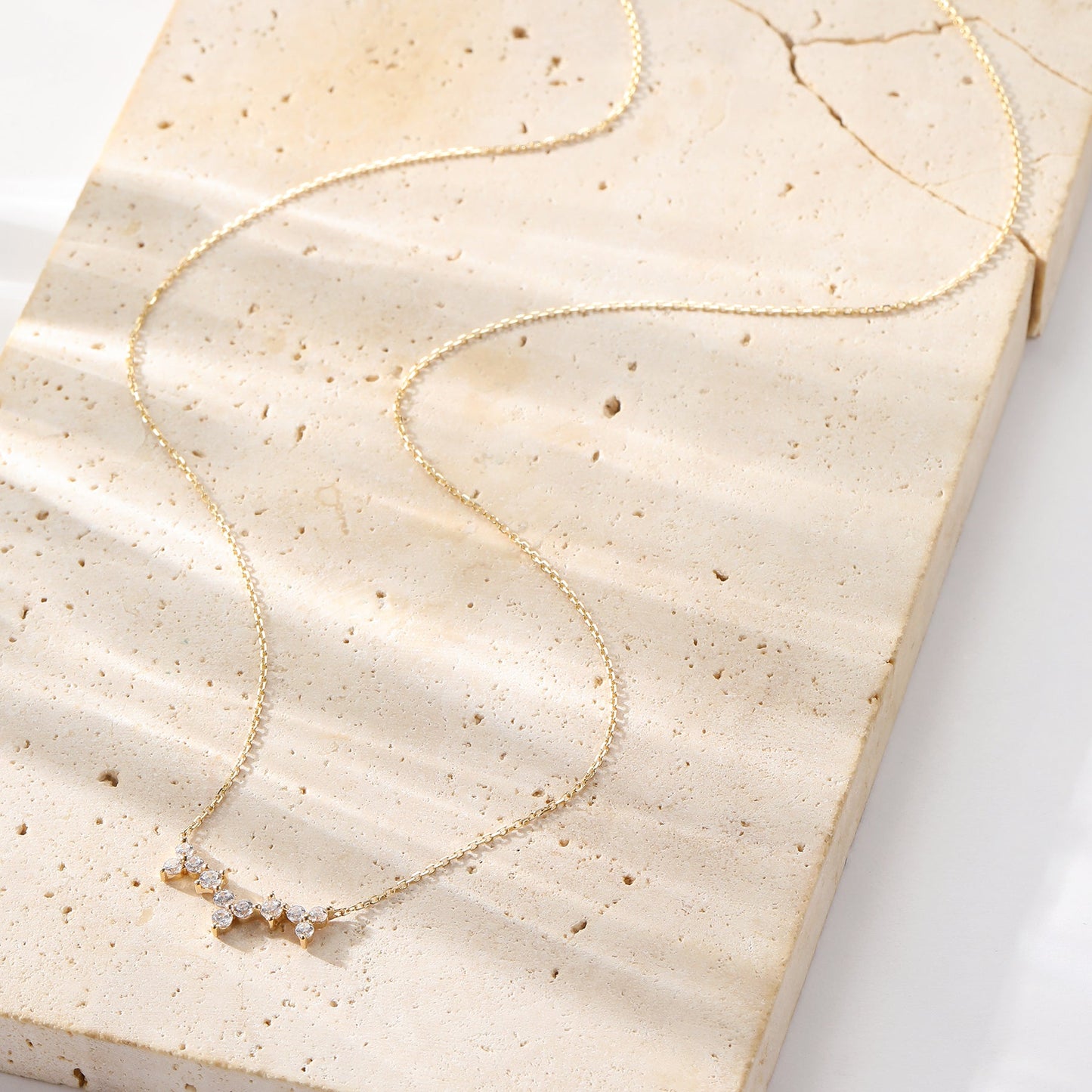 Rise Necklace 14K Gold