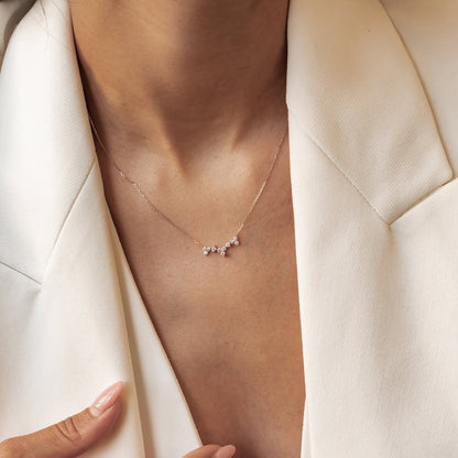 Rise Necklace 14K Gold