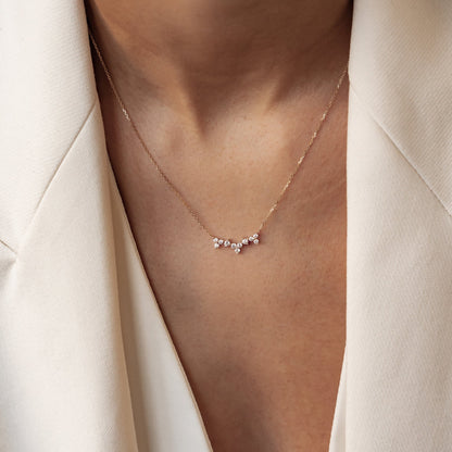 Rise Necklace 14K Gold