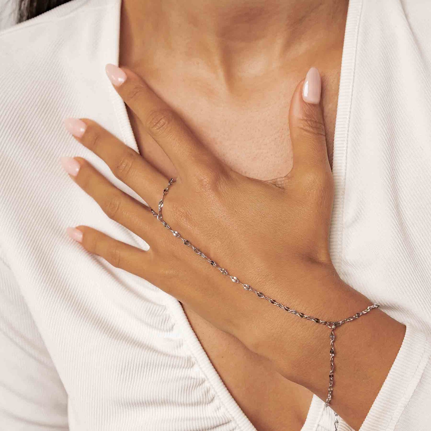 Rolo Hand Chain Bracelet