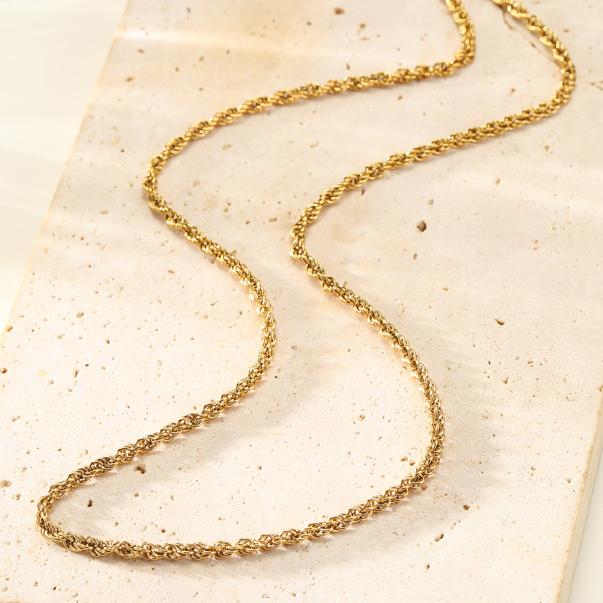 Rope Chain Necklace Waterproof