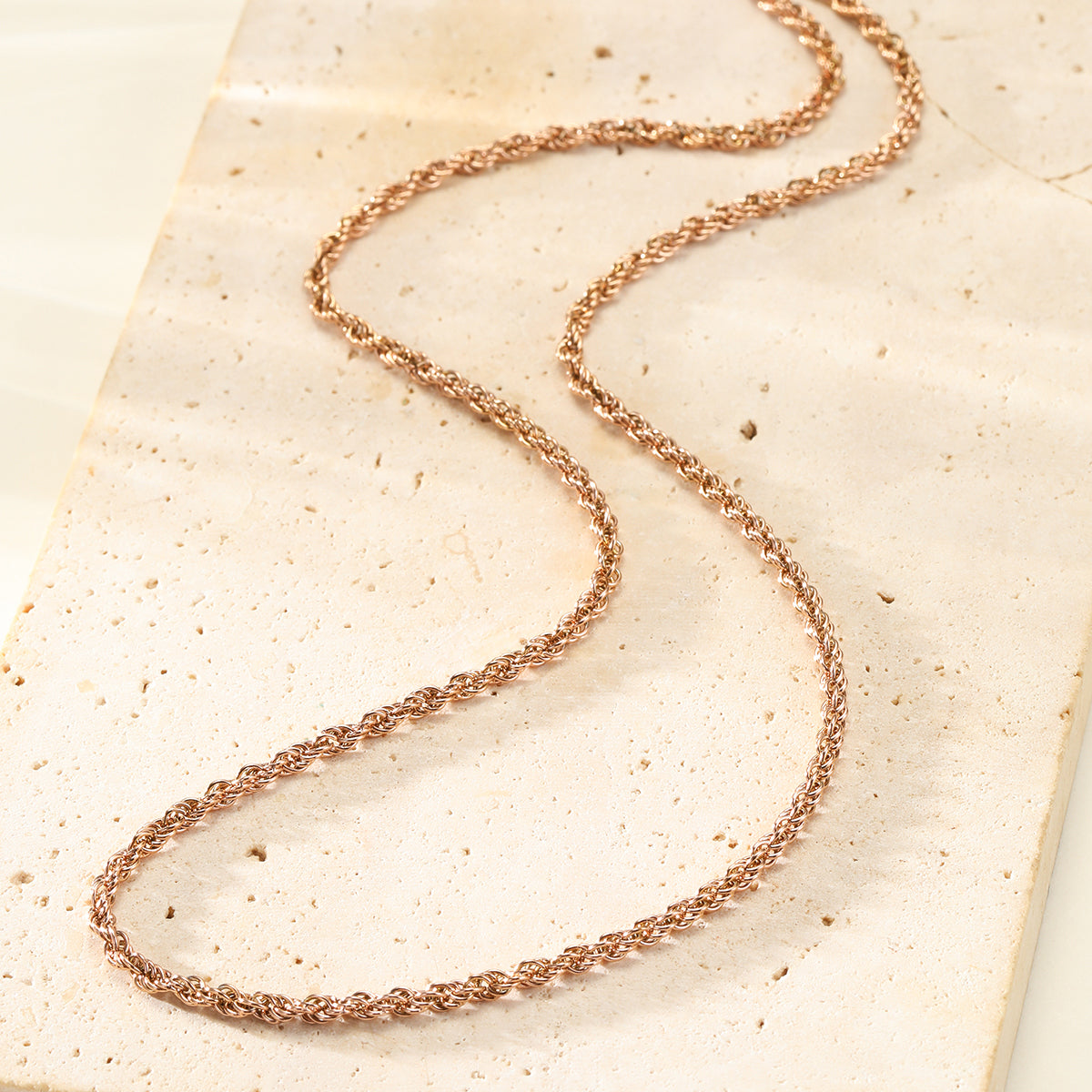 Rope Chain Necklace Waterproof