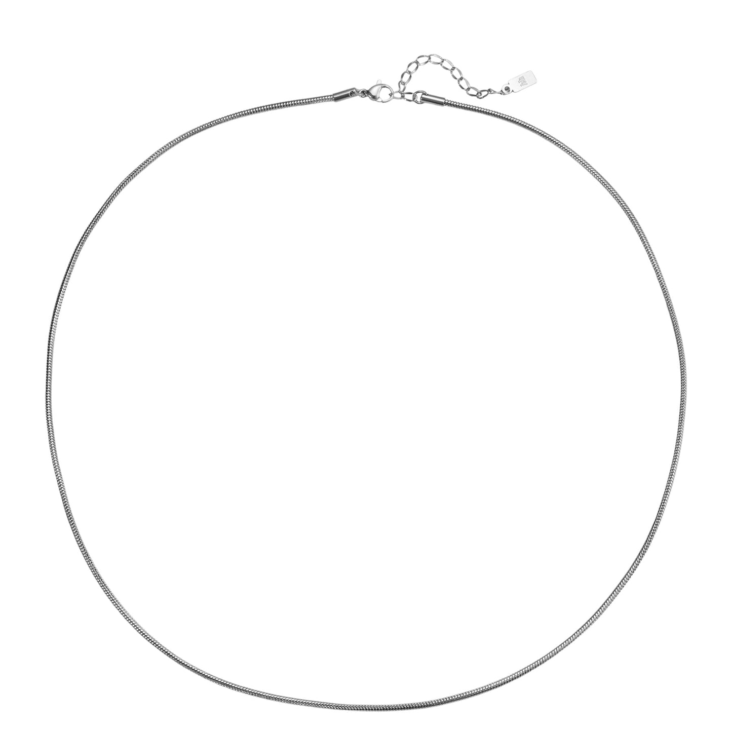 Round Snake Chain Necklace Waterproof 55-60cm