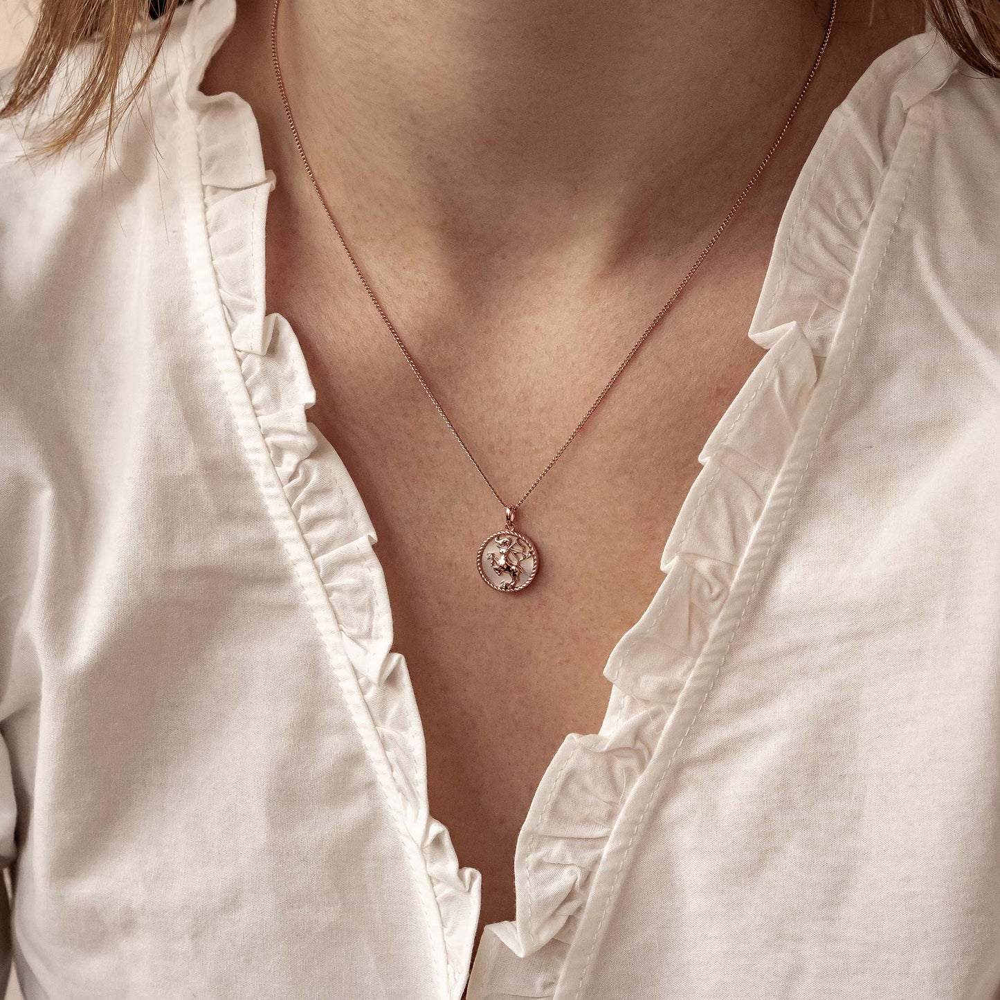 Sagittarius Zodiac Pendant Necklace