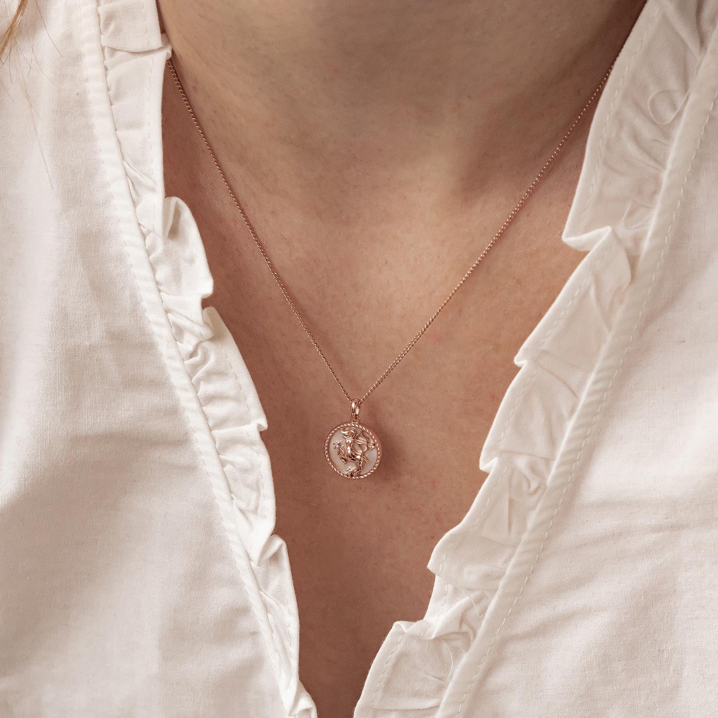 Sagittarius Zodiac Pendant Necklace