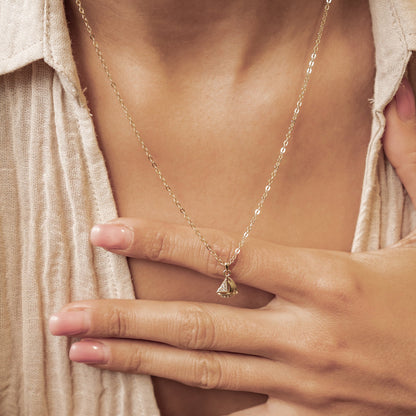 Sailboat Sparkle Pendant Necklace Sterling Silver