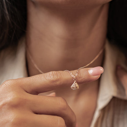 Sailboat Sparkle Pendant Necklace Sterling Silver