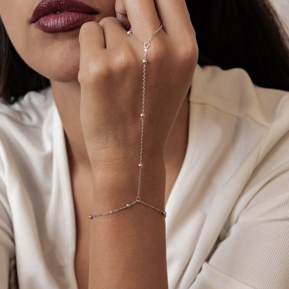 Satellite Hand Chain Bracelet