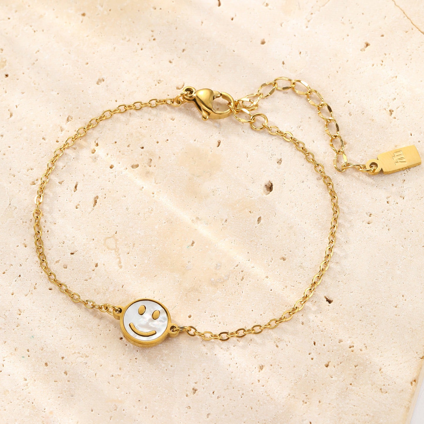 Shell Smiley Bracelet Waterproof