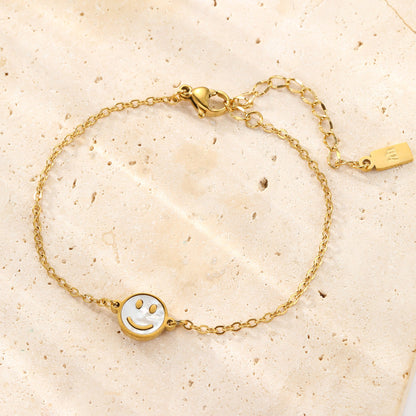 Shell Smiley Bracelet Waterproof