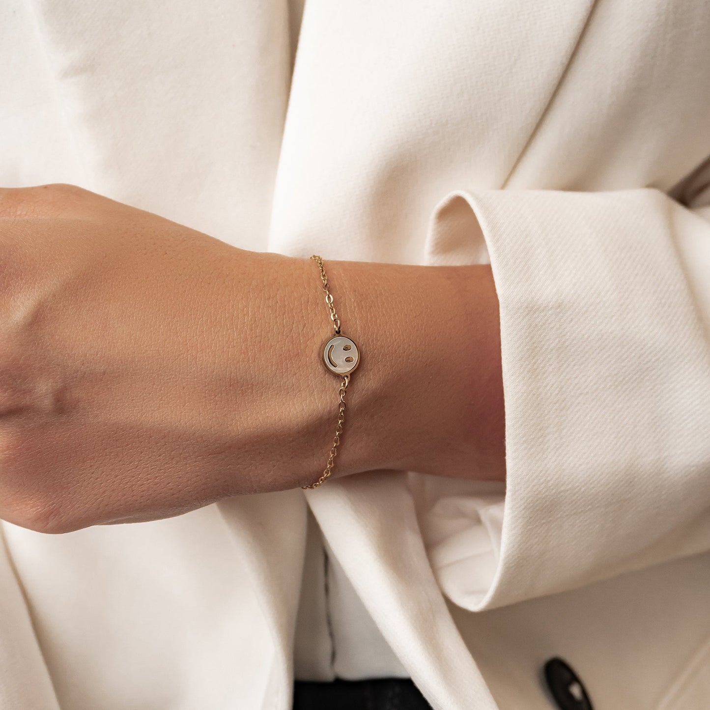 Shell Smiley Bracelet Waterproof