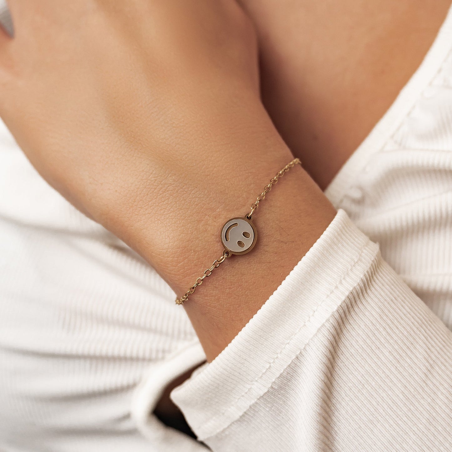 Shell Smiley Bracelet Waterproof