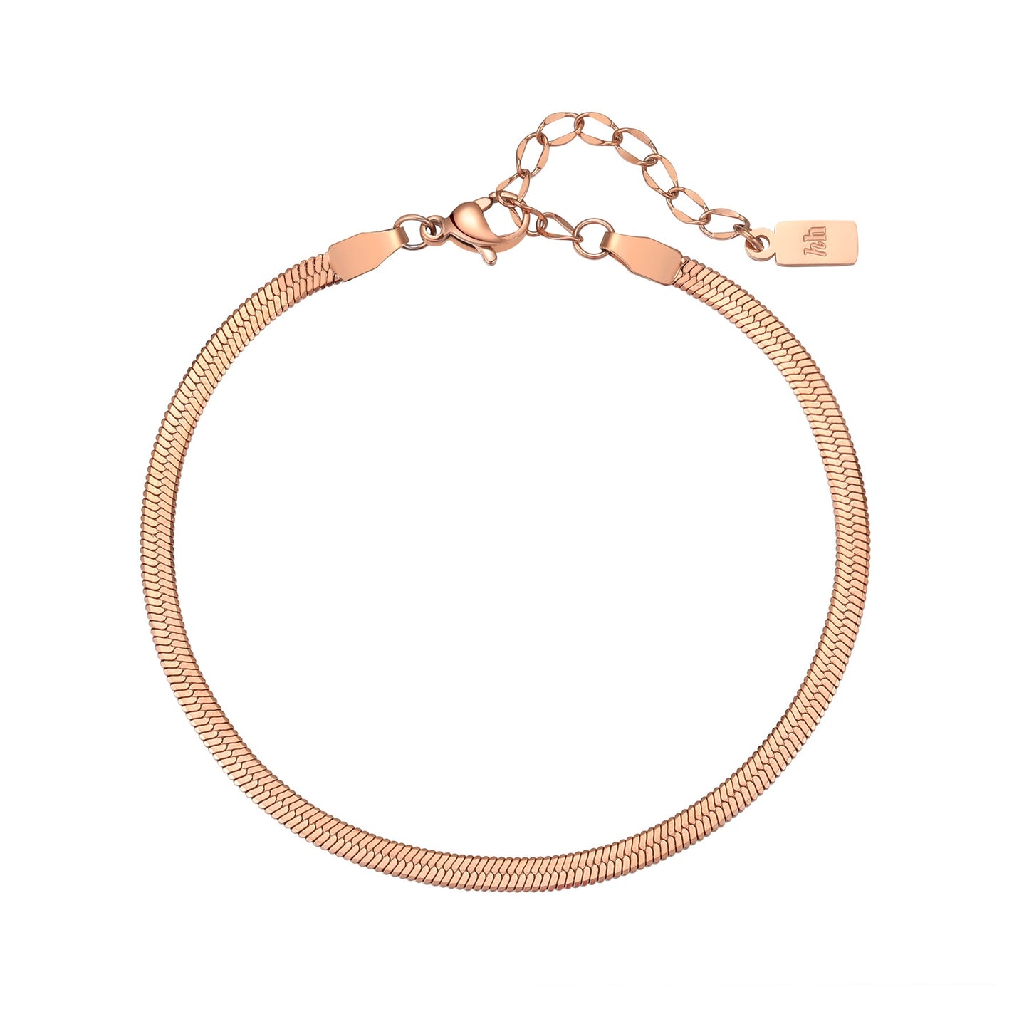 Snake Chain Bracelet Waterproof 18-23cm