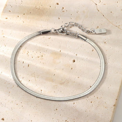 Snake Chain Bracelet Waterproof 18-23cm