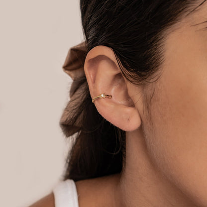 Star Ear Cuff Sterling Silver