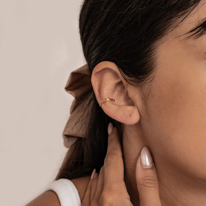 Star Ear Cuff Sterling Silver