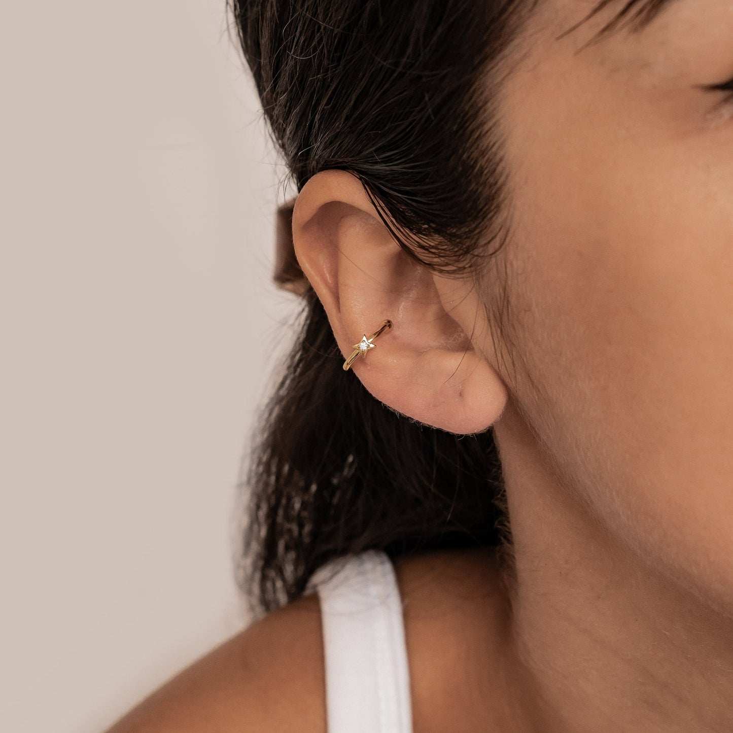 Star Ear Cuff Sterling Silver