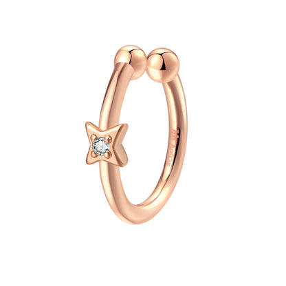 Star Ear Cuff Sterling Silver