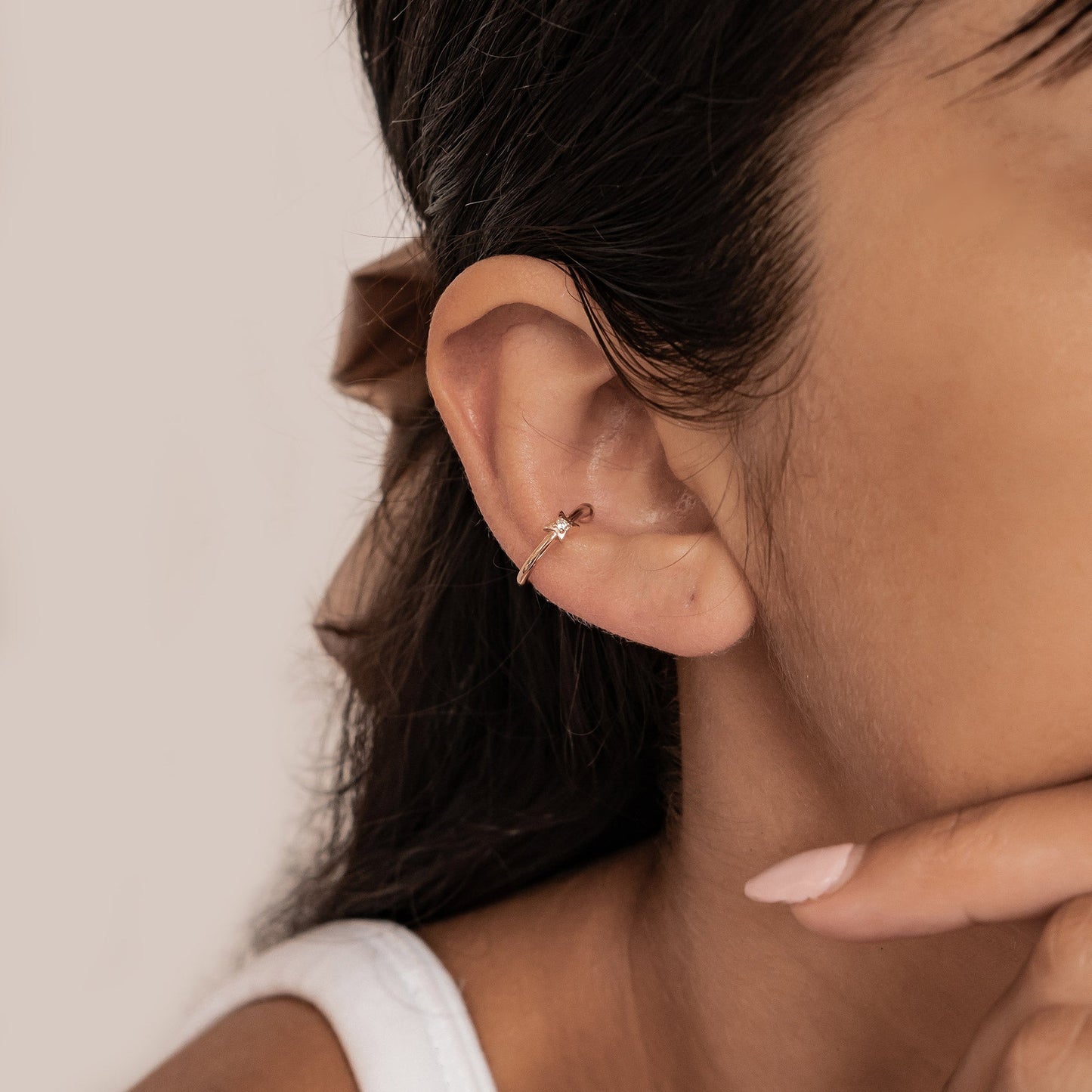 Star Ear Cuff Sterling Silver