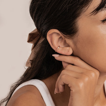 Star Ear Cuff Sterling Silver