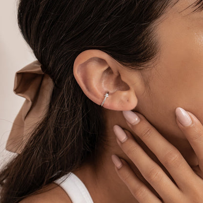 Star Ear Cuff Sterling Silver